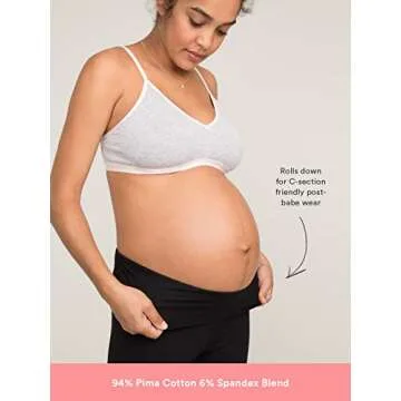 Stylish HATCH Maternity Leggings For Comfort & Confidence