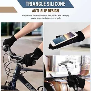 Versatile Winter Beanie Hat Gloves Scarf Set for All