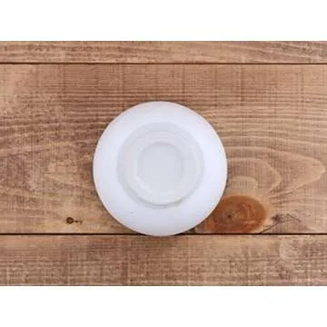 Zen Table Japan Round Mortar & Pestle Set (Suribachi & Surikogi) 4.2 inches Made in Japan - White