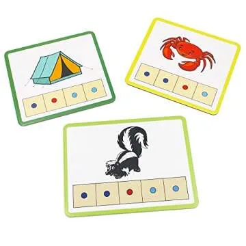 Junior Learning CCVC Builder Cards for Early Readers