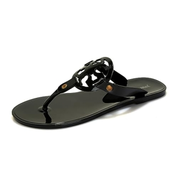 DDXYYDS Sandals Women Dressy Summer Flat, Flip Flops For Women Anti-Slip Thong Sandals, Casual Women...