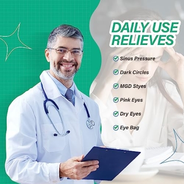 Warm Eye Mask for Relaxation and Dry Eye Relief