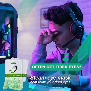 Warm Eye Mask for Relaxation and Dry Eye Relief