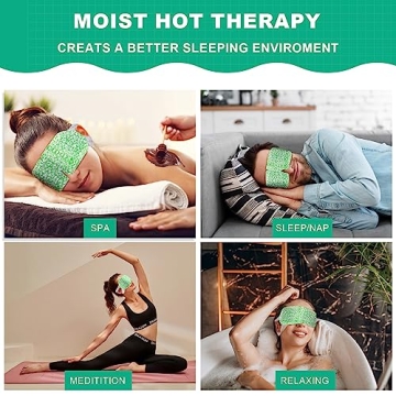 Warm Eye Mask for Relaxation and Dry Eye Relief