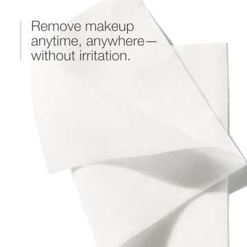 Clinique Take The Day Off Micellar Cleansing Makeup Remover Wipes For Face and Eyes | Safe For Sensitive Skin