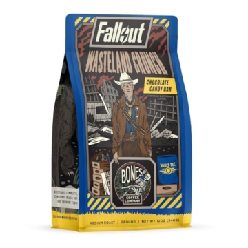 Fallout Wasteland Crunch Coffee 12oz Delicious & Low Acid