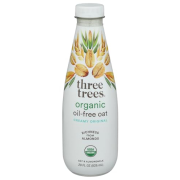 THREE TREES Oil Free Oat & Almondmilk - Nutritious & Delicious