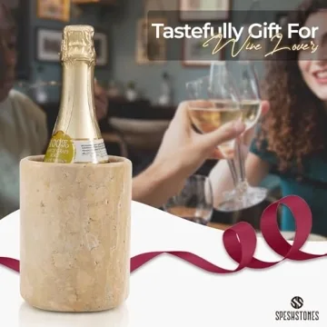 Stylish Travertine Wine Cooler for Elegant Entertaining