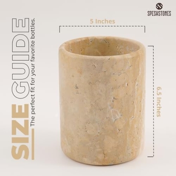 Stylish Travertine Wine Cooler for Elegant Entertaining