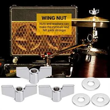 Facmogu 23-Piece Cymbal Set - Essential Drumming Accessories