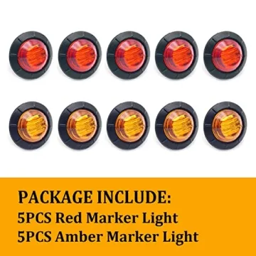 FXC Purishion 12V LED Clearance Lights for Vehicles