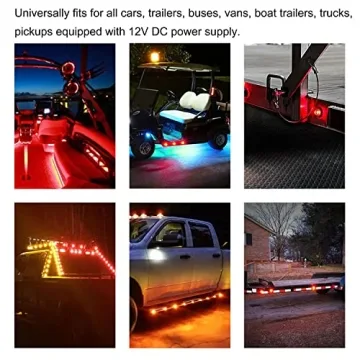 FXC Purishion 12V LED Clearance Lights for Vehicles