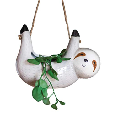 Unique Sloth Planter for Garden Lovers and Gifts