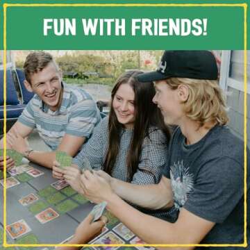 Grandpa Beck's Games Gnoming A Round | Fun Family Card Game | Enjoyed by Kids, Teens, & Adults | from The Creators of Cover Your Assets - 2-7 Players, Ages 7+