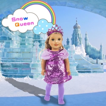 10 Trendy Doll Outfits Set for 18 Inch Dolls