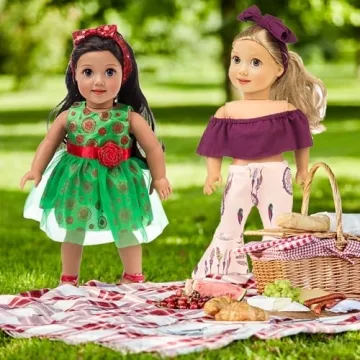 10 Trendy Doll Outfits Set for 18 Inch Dolls
