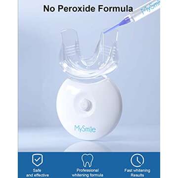 MySmile Teeth Whitening Kit with Fast, Gentle Results