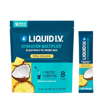 Liquid I.V. Hydration Multiplier Pina Colada 16 Servings