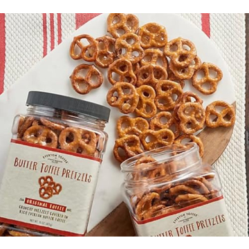 Everton Toffee Pretzels - Gourmet Artisan Treats 15oz