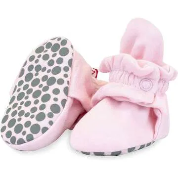 Zutano Baby Booties - Organic Cotton, Gripper Soles