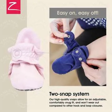 Zutano Baby Booties - Organic Cotton, Gripper Soles