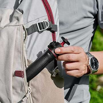 FitStill Mini Selfie Stick Tripod for Smartphones & Cameras