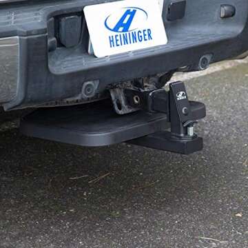 Heininger Automotive PortablePet TwiStep Pet Step for Pickup Trucks Pet Travel