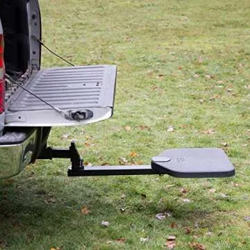 Heininger Automotive PortablePet TwiStep Pet Step for Pickup Trucks Pet Travel