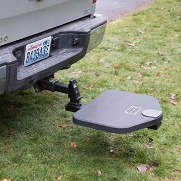 Heininger Automotive PortablePet TwiStep Pet Step for Pickup Trucks Pet Travel