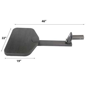 Heininger Automotive PortablePet TwiStep Pet Step for Pickup Trucks Pet Travel