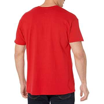 Disney unisex adult The Incredibles T-shirt T Shirt, Red, Large US