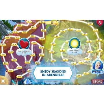 Frozen Free Fall Fun for All Ages in Match-3 Game