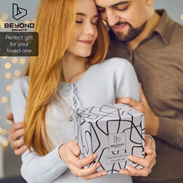 Beyond Gadgets Natural Soy Wax Decorative Candles Set