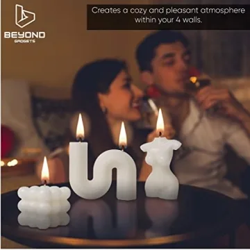 Beyond Gadgets Natural Soy Wax Decorative Candles Set