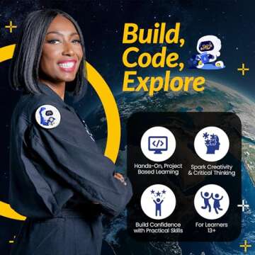 LINGO STEM Coding Kit - Build & Code Your Own Backup Sensor for Car - Learn Coding with Step-by-Step Guides - STEM Projects for Kids Ages 13+ Years for Birthdays & Holidays