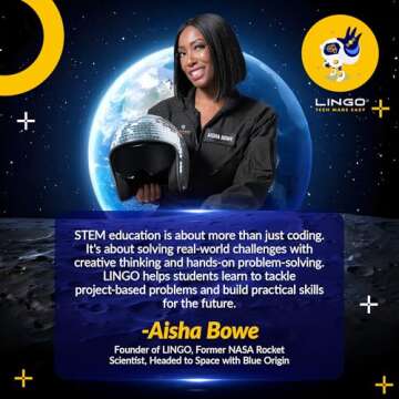 LINGO STEM Coding Kit - Build & Code Your Own Backup Sensor for Car - Learn Coding with Step-by-Step Guides - STEM Projects for Kids Ages 13+ Years for Birthdays & Holidays