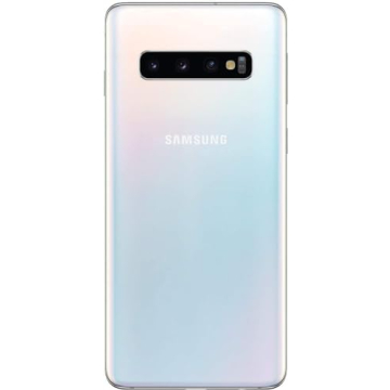 Samsung Galaxy S10, 128GB, Prism White - Unlocked, Renewed Smartphone
