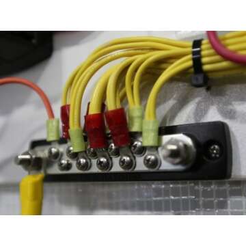 Blue Sea Systems 2300 150 Amp Common BusBar with 10 screws and a cover