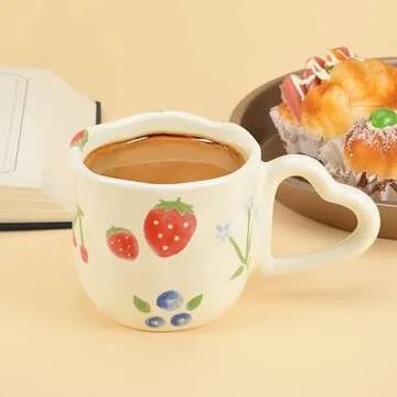 Charming Koythin Ceramic Coffee Mug - Perfect for Home & Office