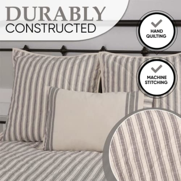 Luxurious King Quilt for Rustic Farmhouse Style