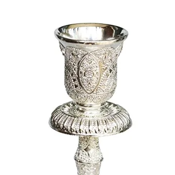Exquisite Silver Shabbat Candle Holders for Elegant Occasions