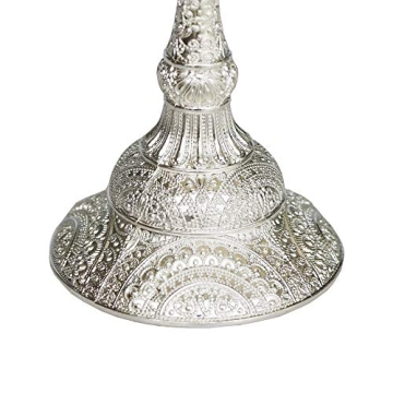 Exquisite Silver Shabbat Candle Holders for Elegant Occasions