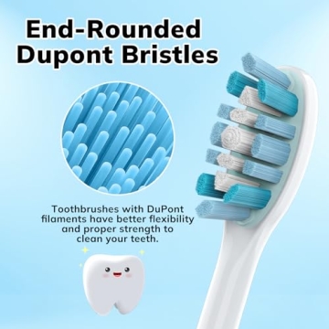 Affordable 10 Pack Sonicare Compatible Toothbrush Heads