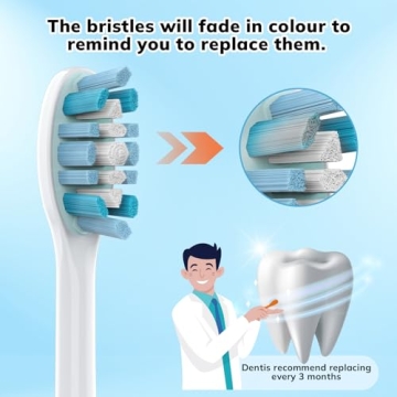 Affordable 10 Pack Sonicare Compatible Toothbrush Heads