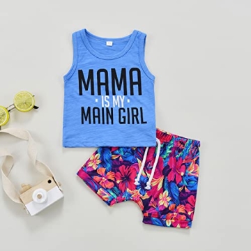 Toddler Boys Summer Outfit Set for Beach Days