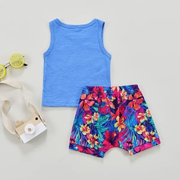 Toddler Boys Summer Outfit Set for Beach Days