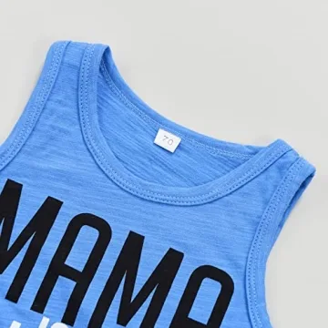 Toddler Boys Summer Outfit Set for Beach Days