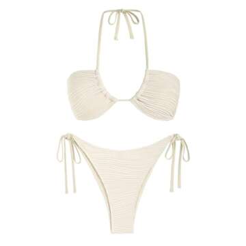 Stylish ZAFUL Bandeau Bikini Set for Summer Fun