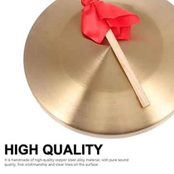 Vaguelly Copper Gong: Traditional 22CM Percussion Instrument