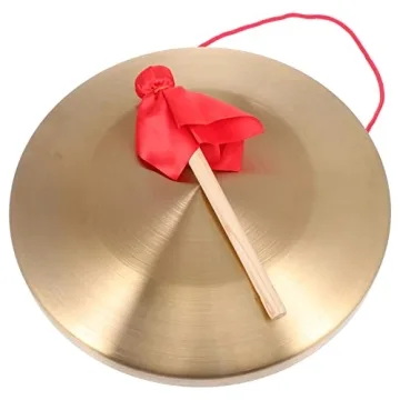 Vaguelly Copper Gong: Traditional 22CM Percussion Instrument